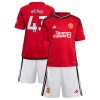 Original Trikotsatz Manchester United Mengi 43 Heimtrikot 2023-24 Für Kinder